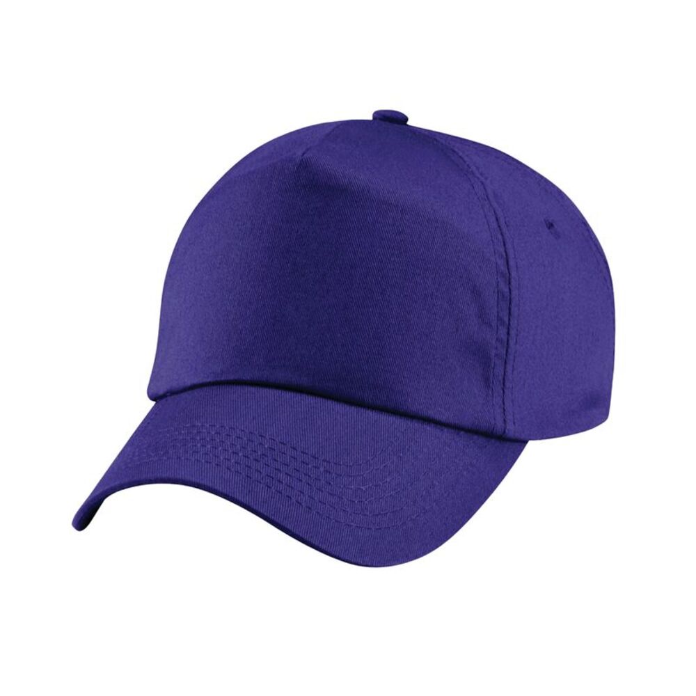 Beechfield Childrens/Kids Original 5 Panel Cap / Purple